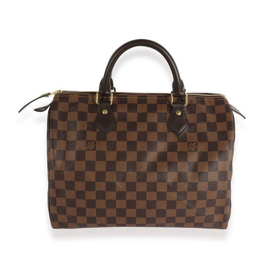 Louis Vuitton Damier Ebene Speedy 30 Handbag 3