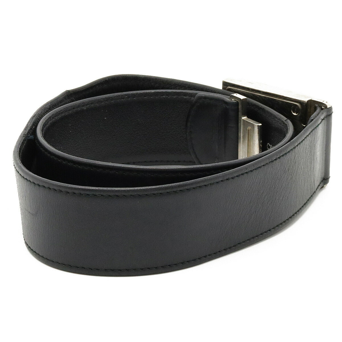 Coco Mark Leather Belt Refined