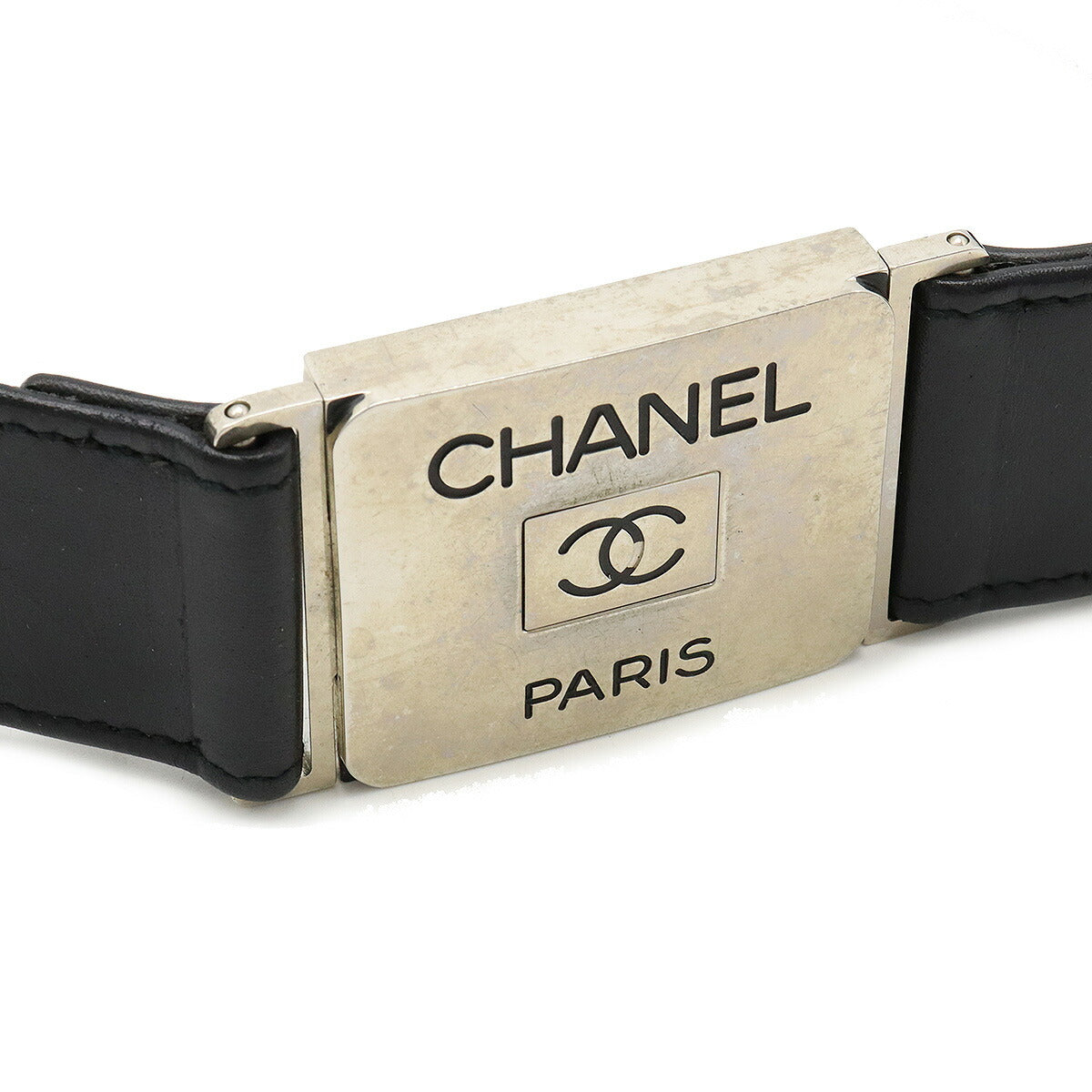 Coco Mark Leather Belt Refined