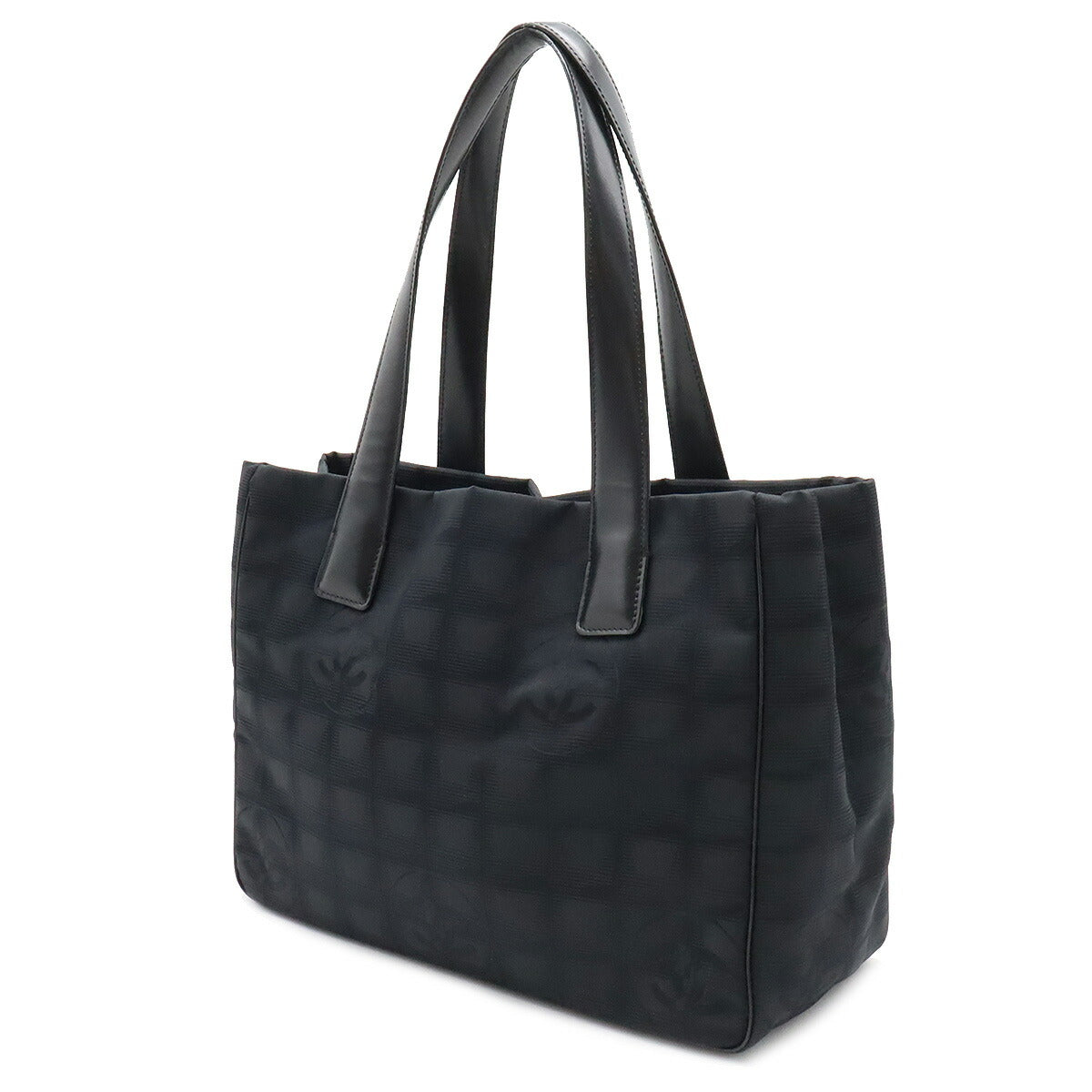 Chanel Nylon Jacquard New Travel Line 2way Bag