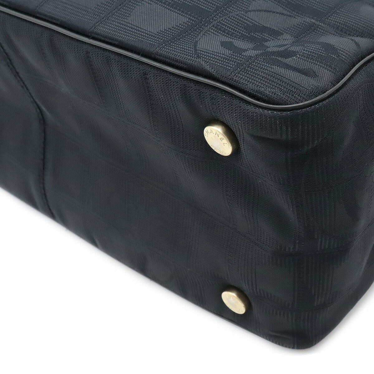 Chanel Nylon Jacquard New Travel Line 2way Bag