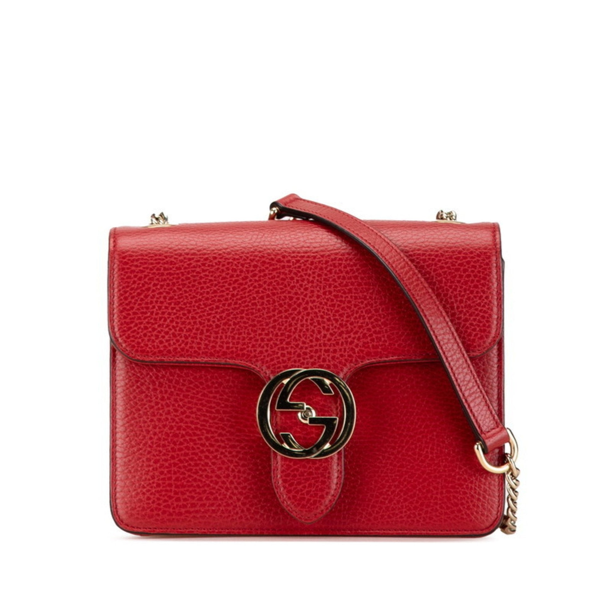 Gucci Interlocking Shoulder Bag G 125