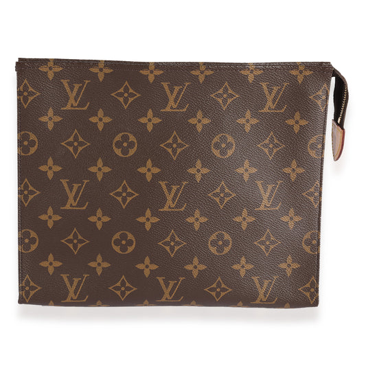 Louis Vuitton Toiletry 26 Pouch Monogram Canvas Handbag
