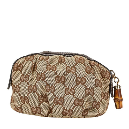 Gucci Bamboo Clutch Bag Bamboo 736