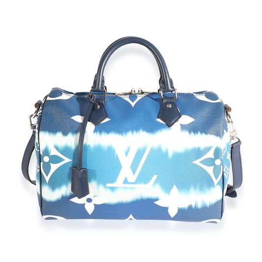 Louis Vuitton BlueEscale Speedy Bandoulière 30 Handbag