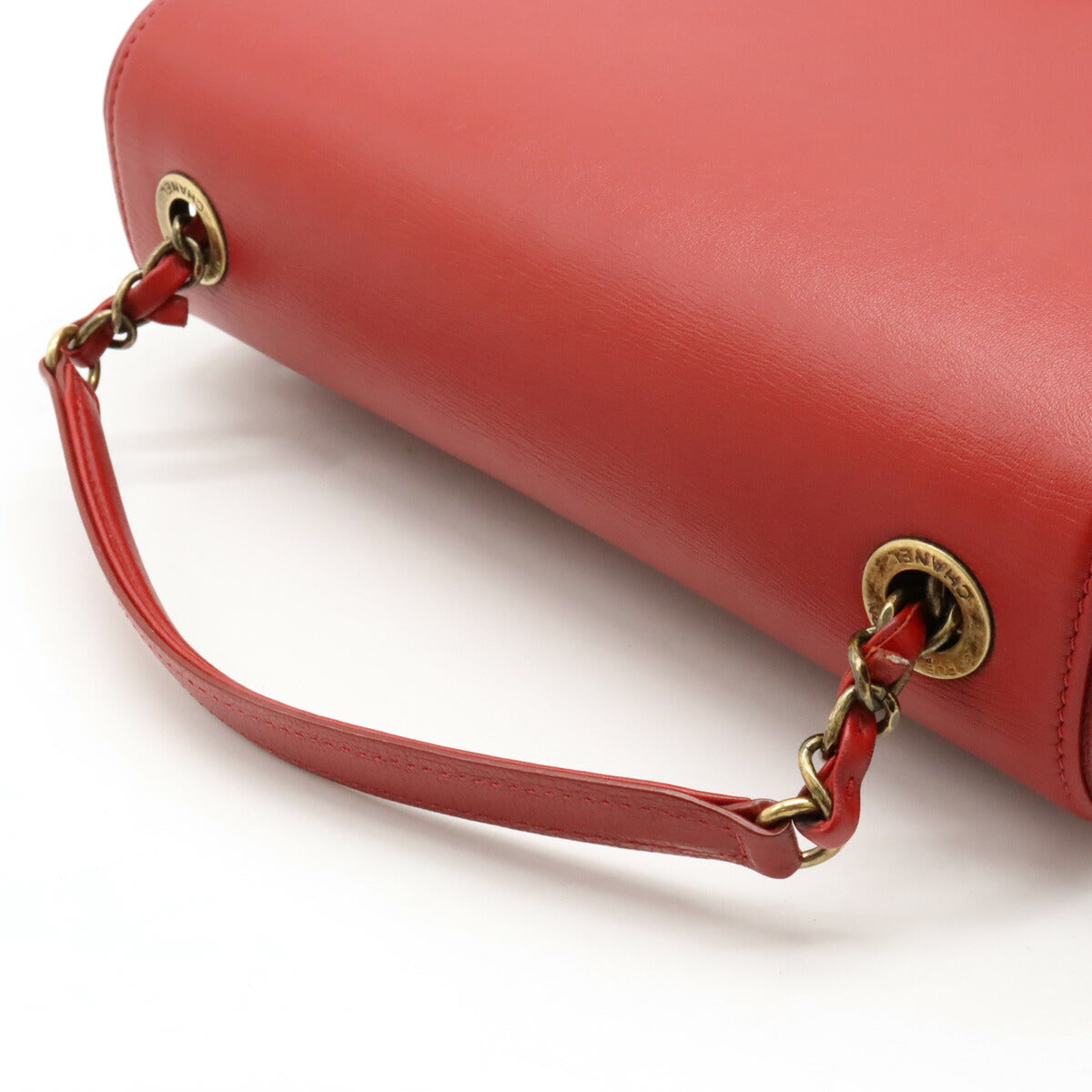 Chanel Goatskin Coco Curve 2way Shoulder Bag