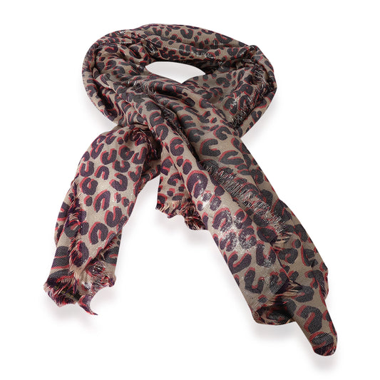 Louis Vuitton Leopard Stefan Spro Stole Multicolor Handbag