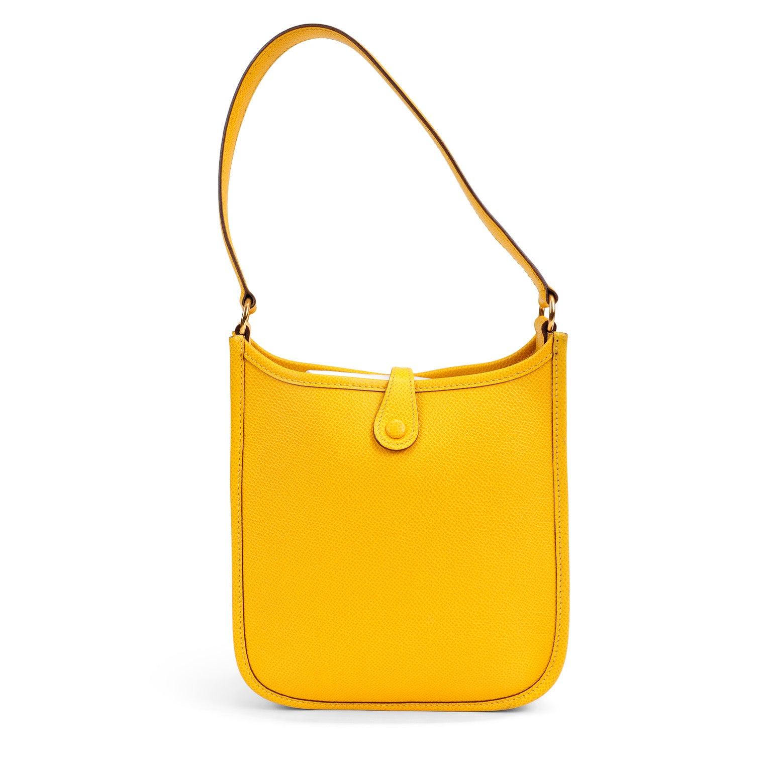 Hermes Luxury Soufre Epsom Evelyne Tpm Handbag Travel Bag