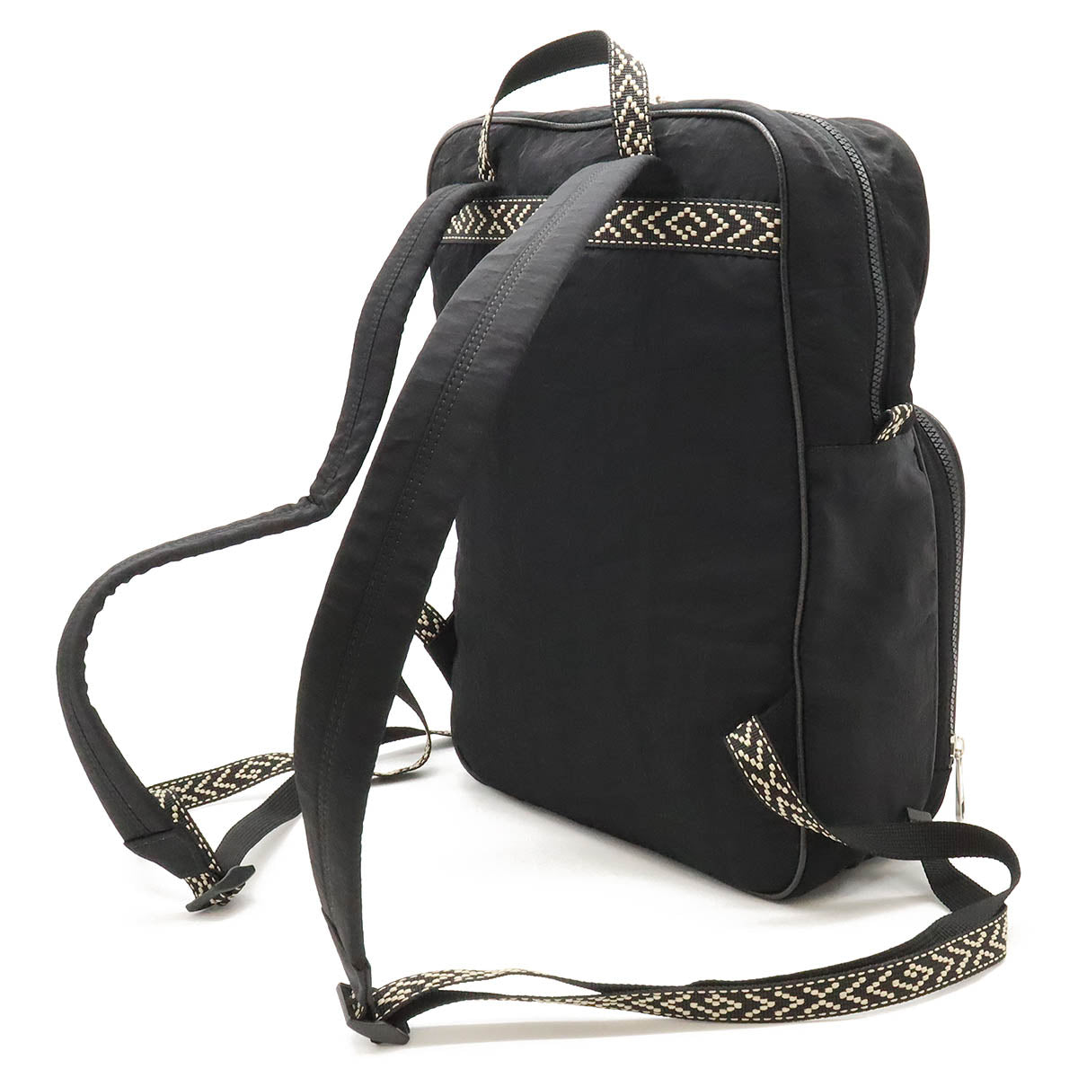 Gucci Terry Cross Patch Interlocking Backpack Leather Nylon