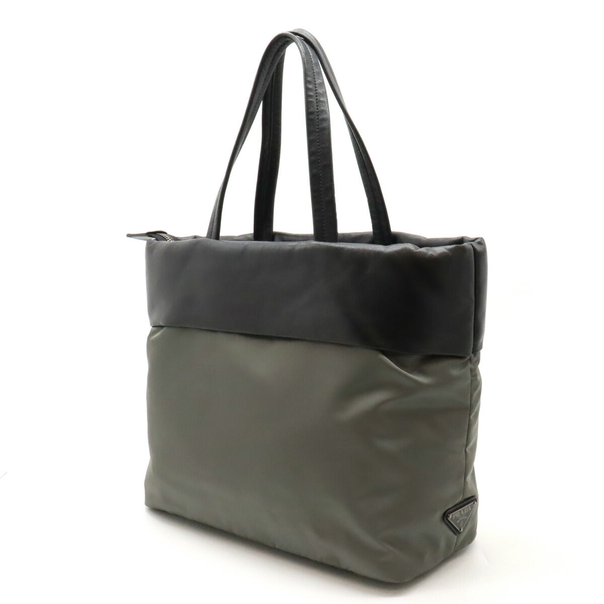 Prada Nappa 2Way Tote Bag 1Bg047 Leather Nylon