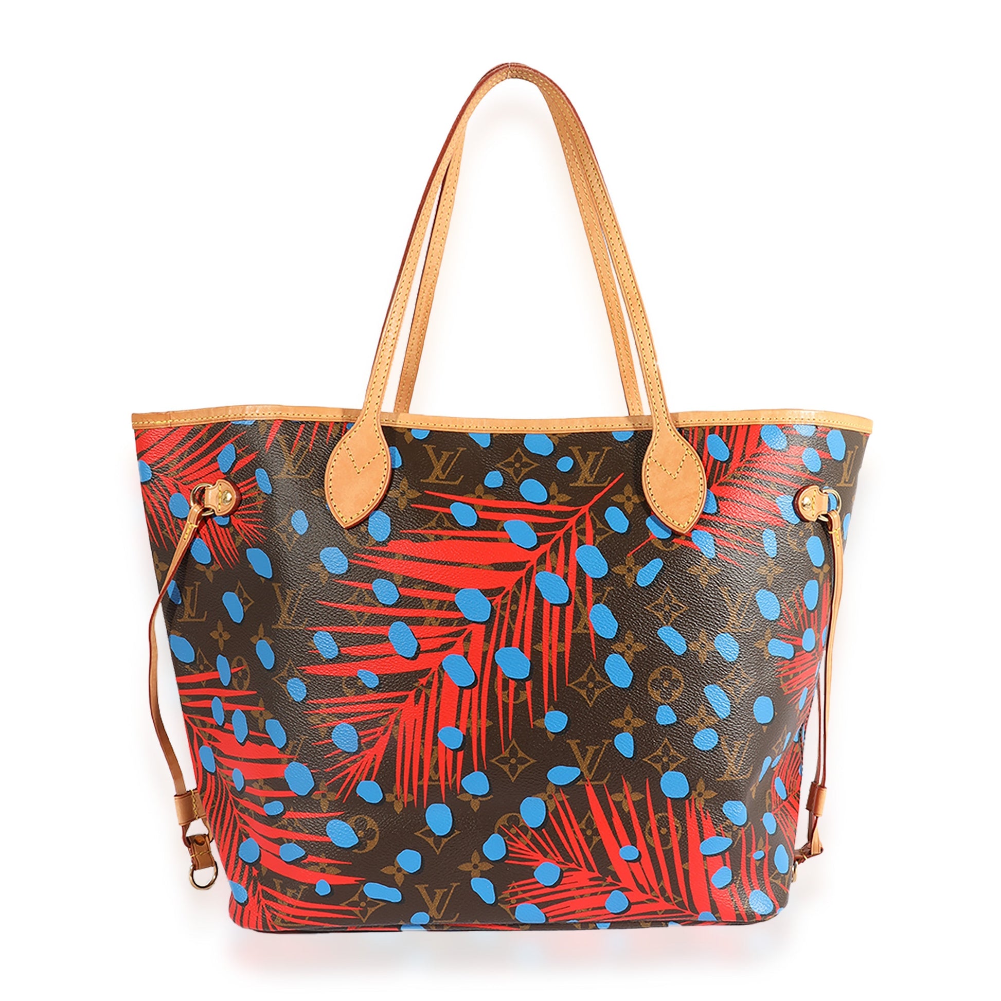Louis Vuitton Jungle Dots Neverfull MM Monogram Tote Bag