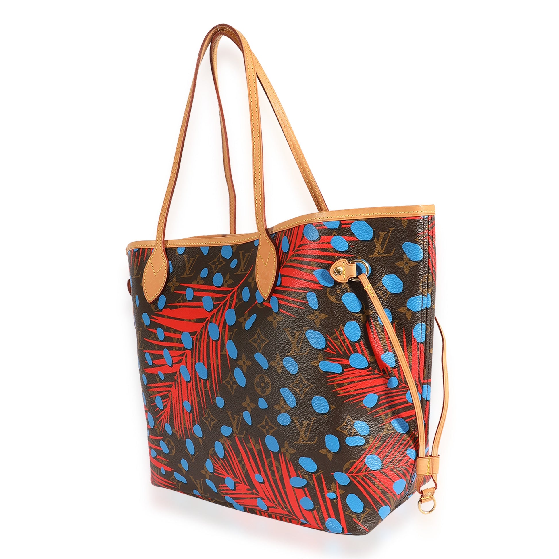 Louis Vuitton Jungle Dots Neverfull MM Monogram Tote Bag