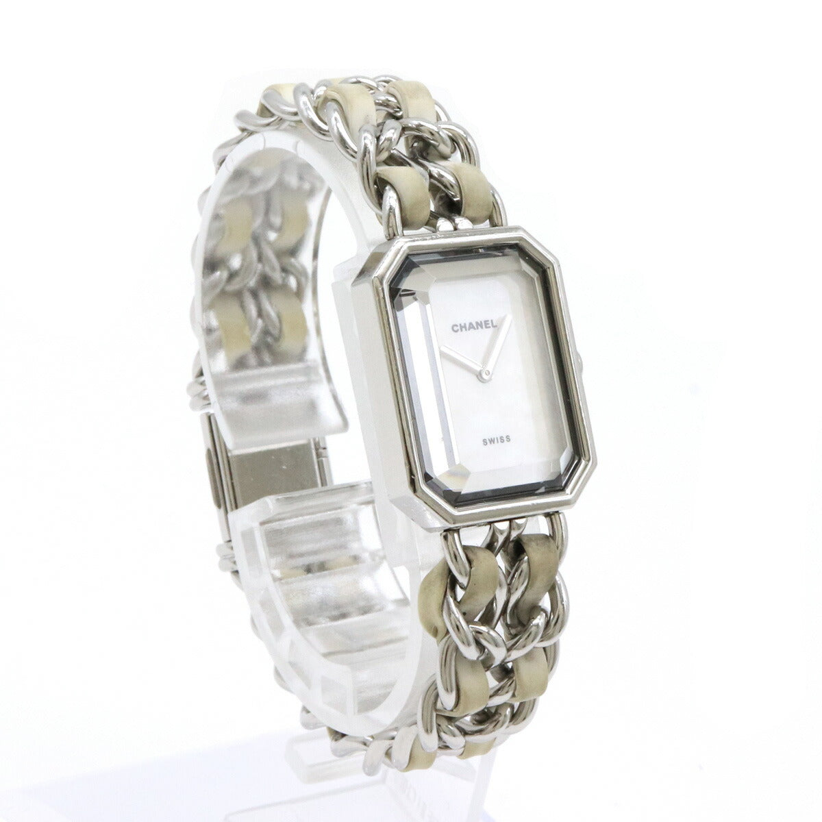 Chanel White Shell Première Watch