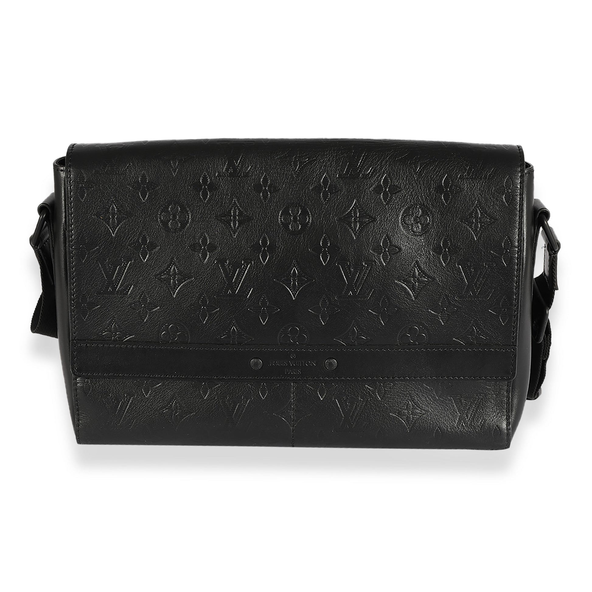 Louis Vuitton Shadow Sprinter Messenger Monogram Black Crossbody Bag
