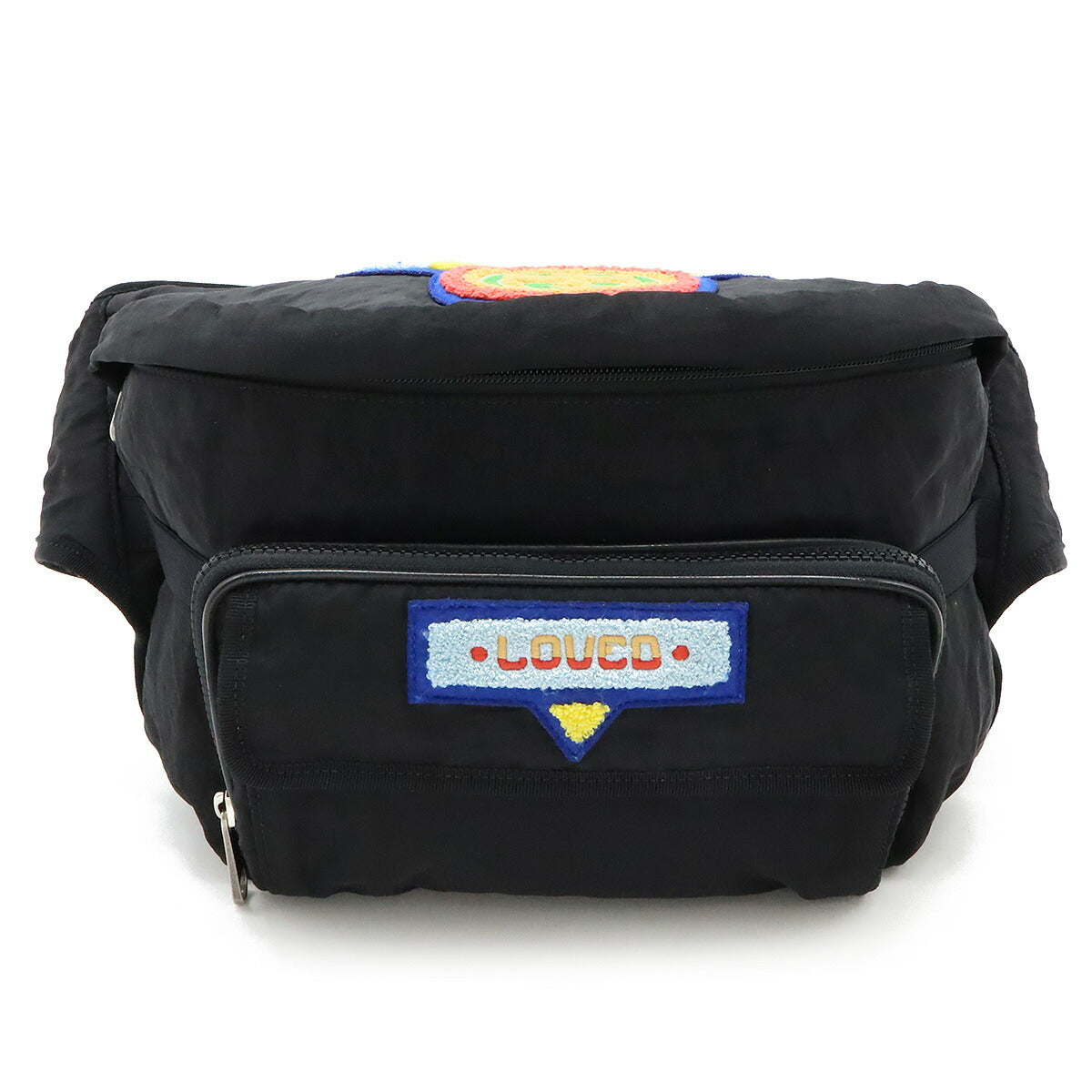 Gucci Terrycloth Patch 2Way Bag Nylon Travel Bag