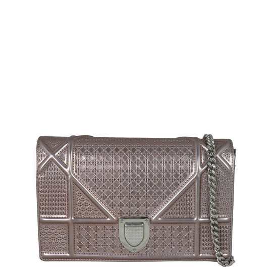 Dior Crossbody Bag ama Wallet on -Cannage 3 Micro Chain Shoulder Bag