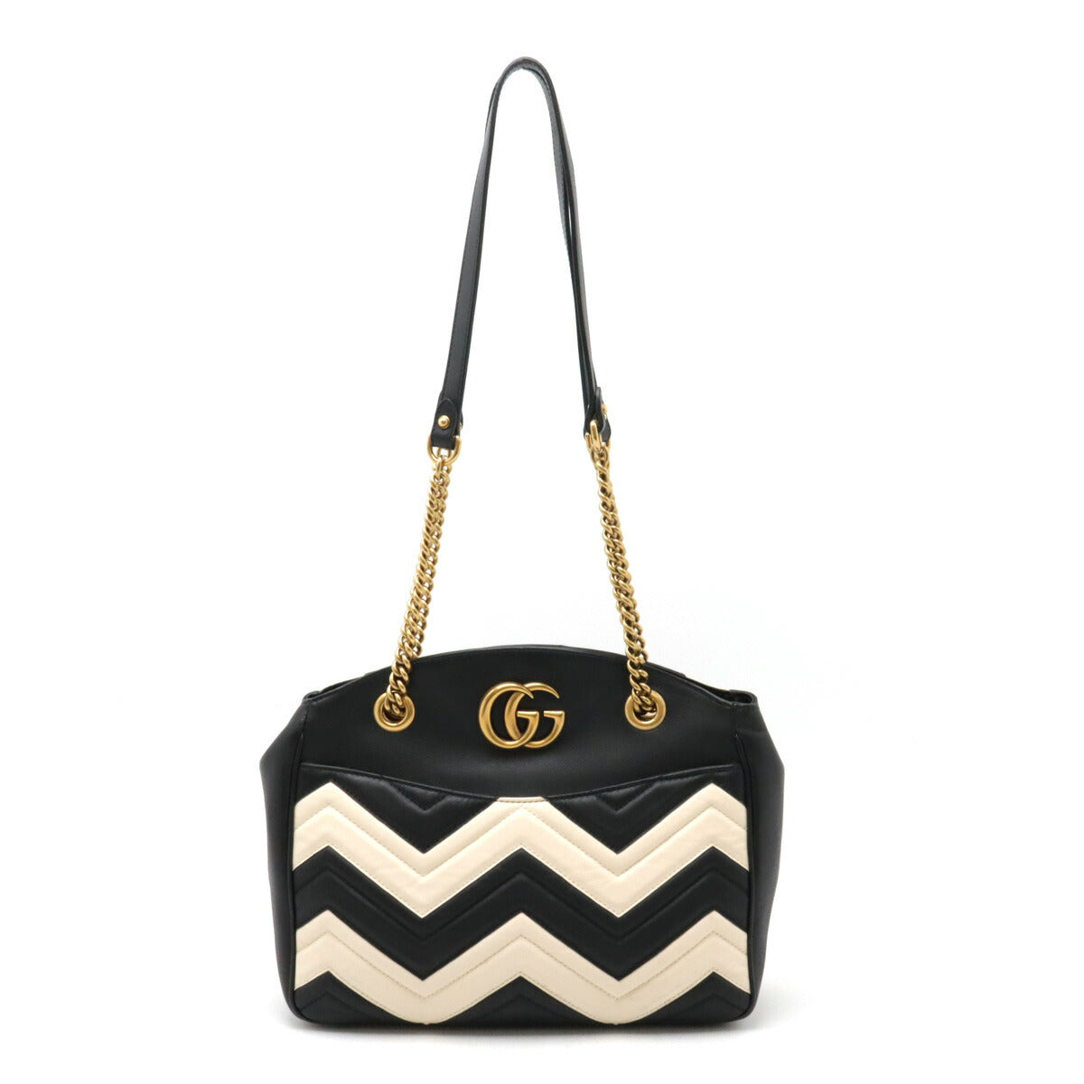 Gucci Marmont 2Way Tote Bag Leather Chain