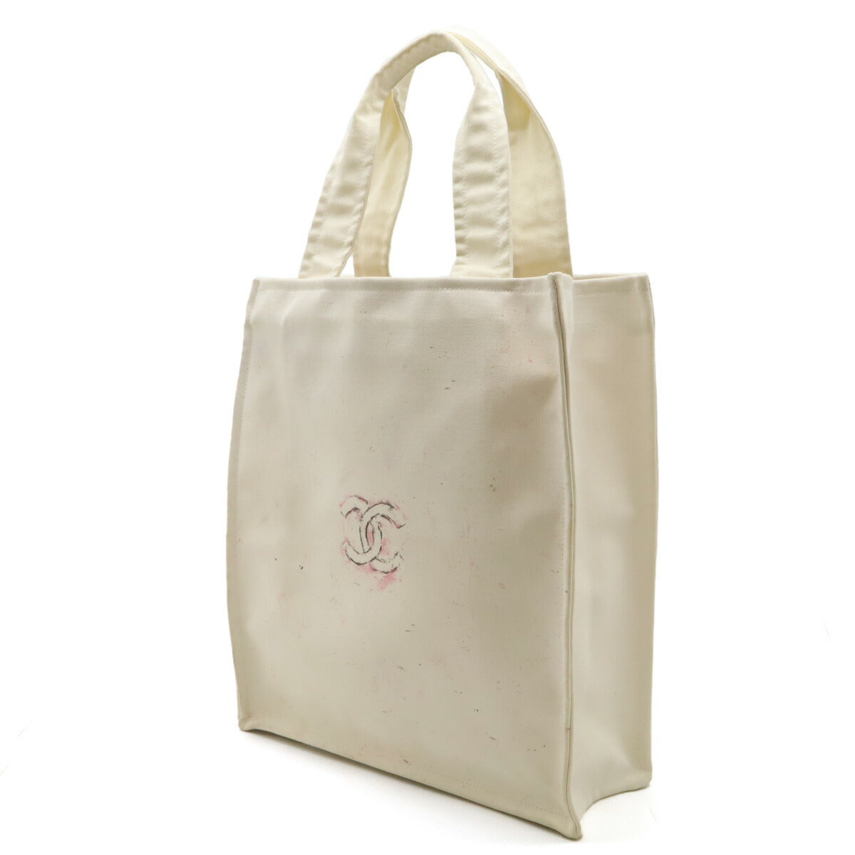 Chanel Canvas Miami Cruise Line Coco Mark 2way Tote Bag