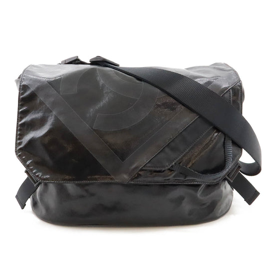 Chanel Coated Canvas Sports Line Coco Mark Shoulder Bag