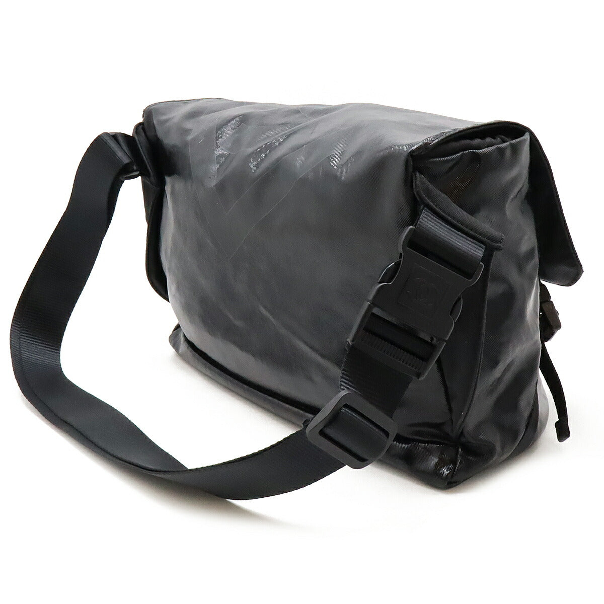 Chanel Coated Canvas Sports Line Coco Mark Shoulder Bag