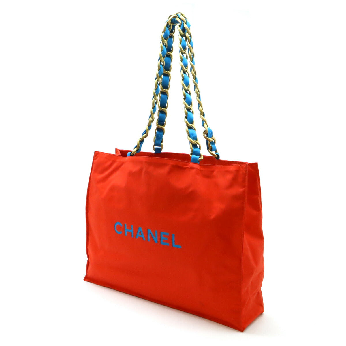 Chanel Nylon Canvas Coco Mark 2way Tote Bag