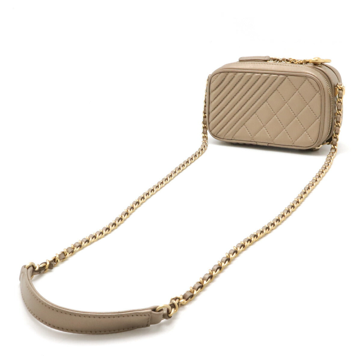 Chanel Leather Coco Mark Camera Bag Shoulder Bag
