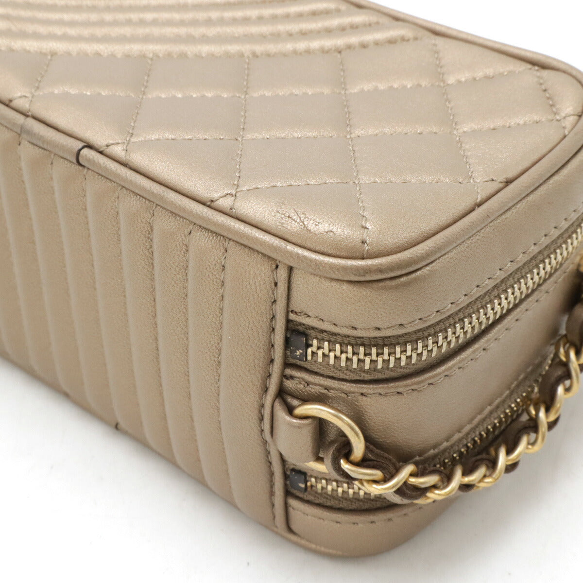 Chanel Leather Coco Mark Camera Bag Shoulder Bag