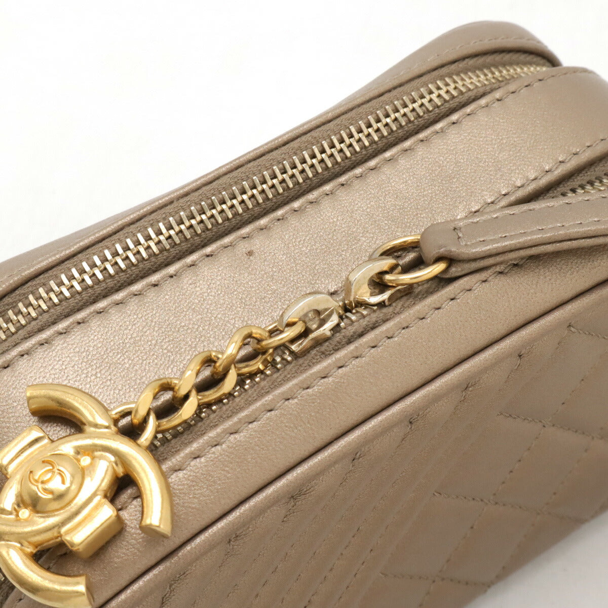 Chanel Leather Coco Mark Camera Bag Shoulder Bag