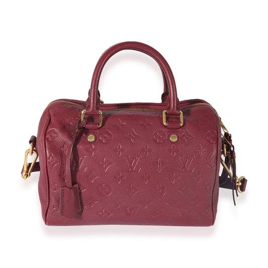 Louis Vuitton Empreinte Speedy Bandoulière 25 Monogram Handbag
