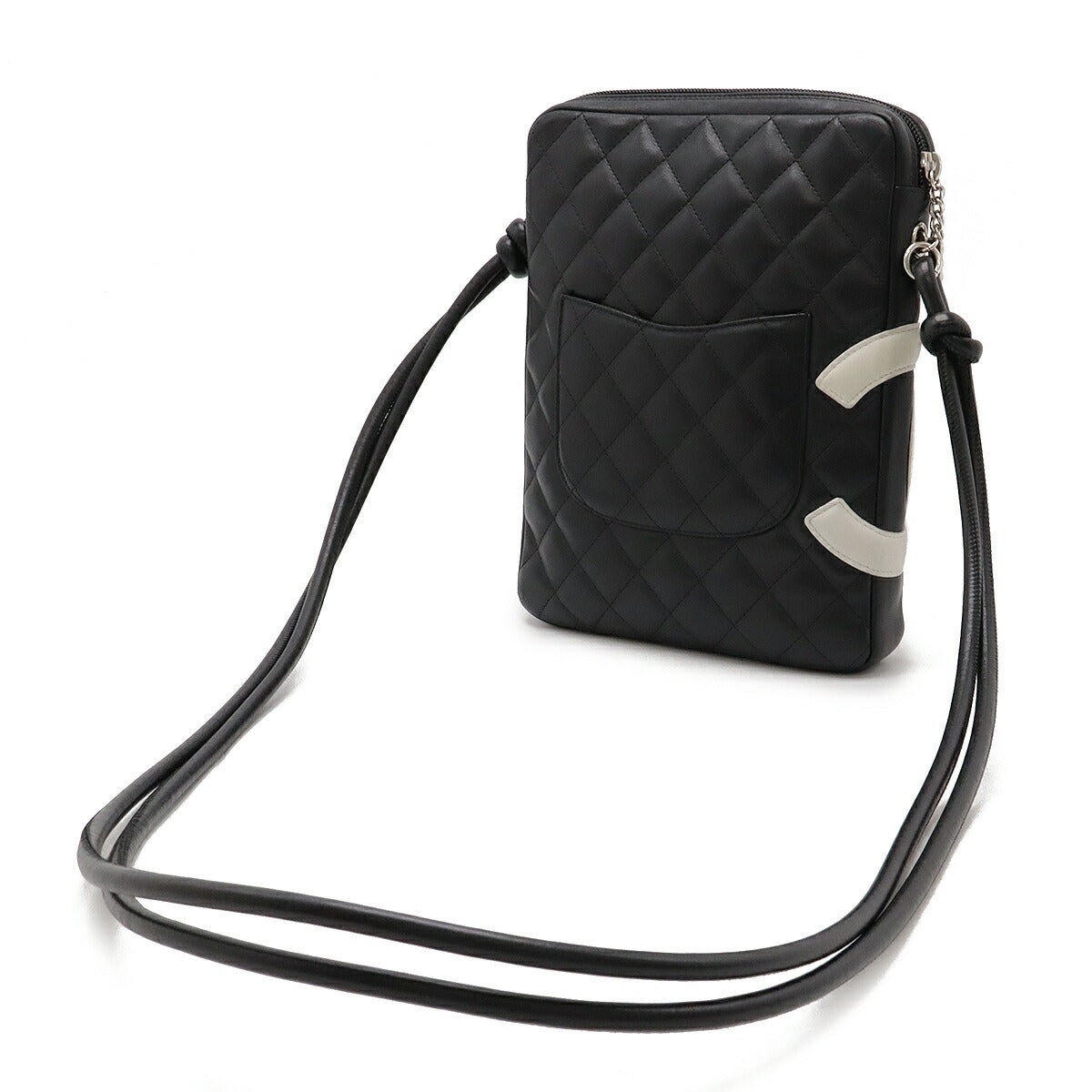 Cambon Line Soft Calf Shoulder Bag Coco Mark
