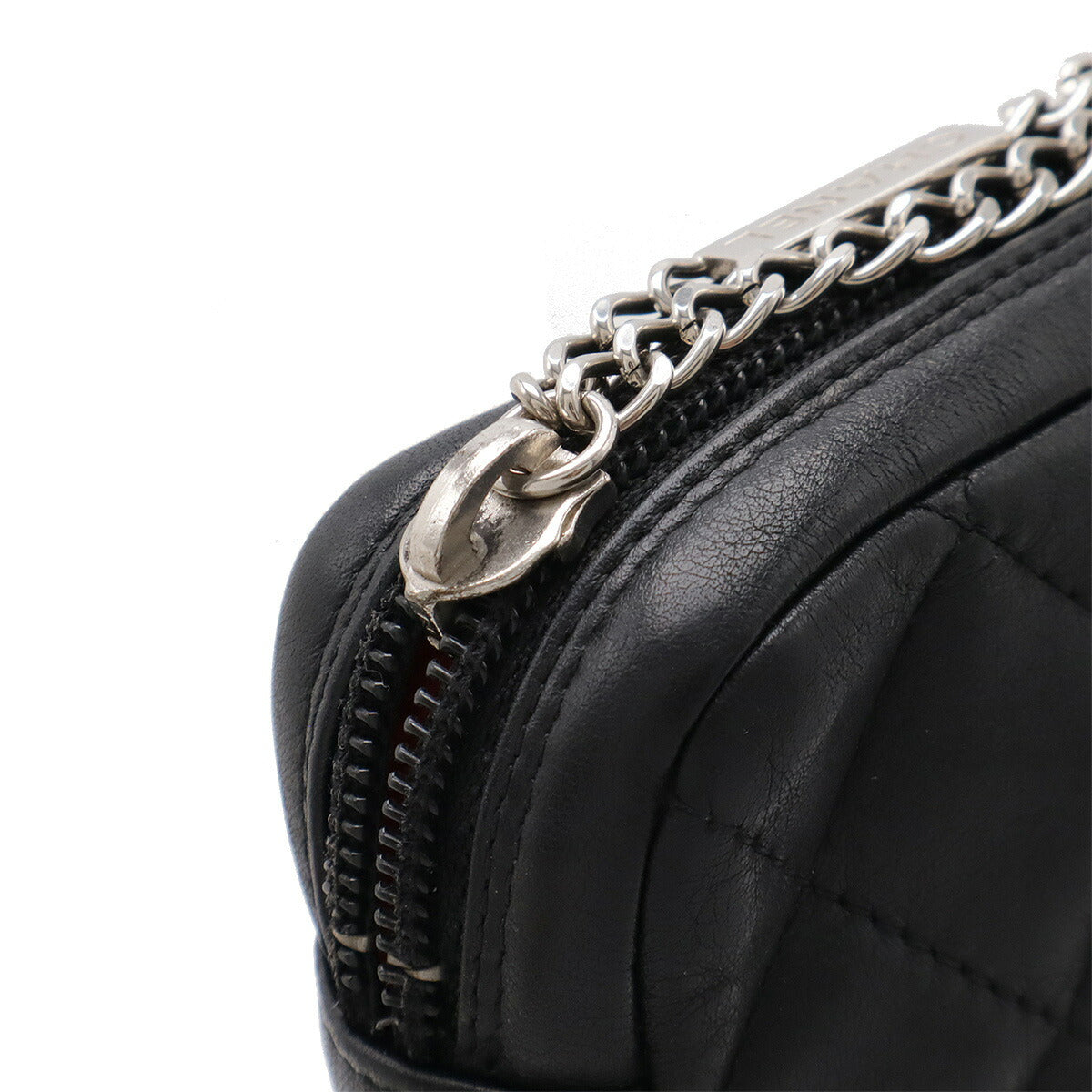 Cambon Line Soft Calf Shoulder Bag Coco Mark