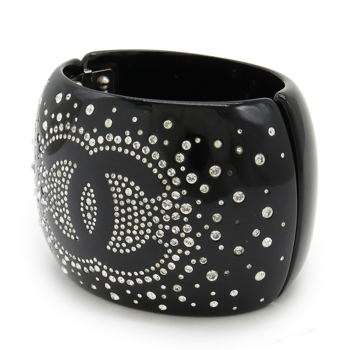 Chanel Plastic Coco Mark Bangle Bracelet