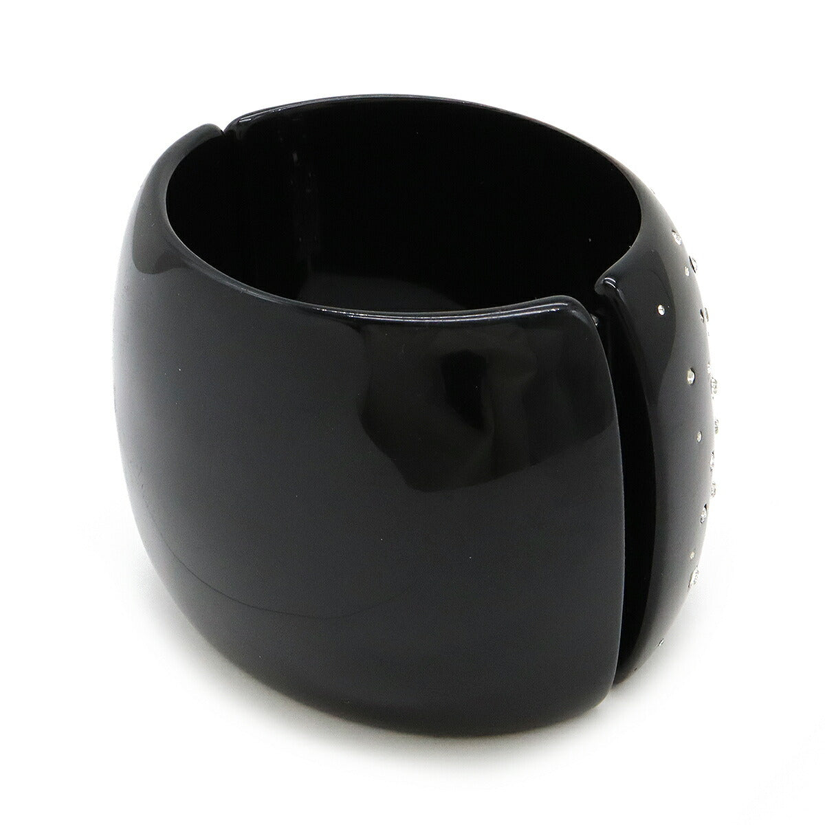 Chanel Plastic Coco Mark Bangle Bracelet