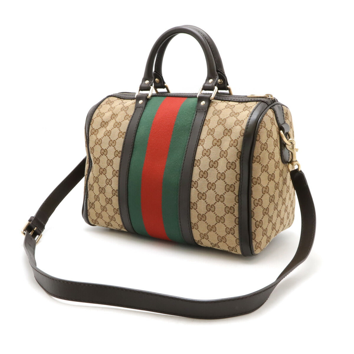 Gucci Sheline 2Way Bag Canvas Travel Bag