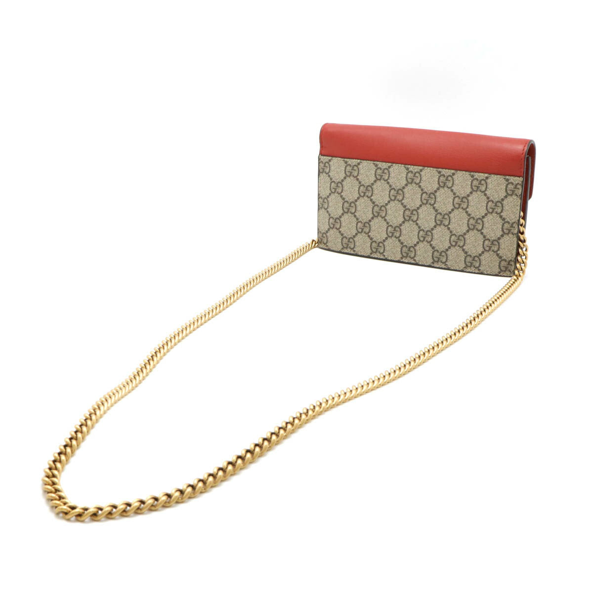 Gucci Supreme 2Way Wallet Handbag Chain Travel Bag