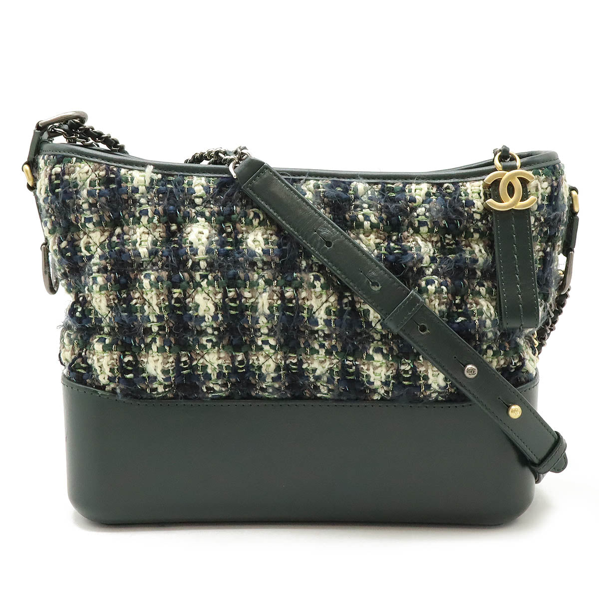 Chanel Tweed Gabrielle Large Hobo Shoulder Bag
