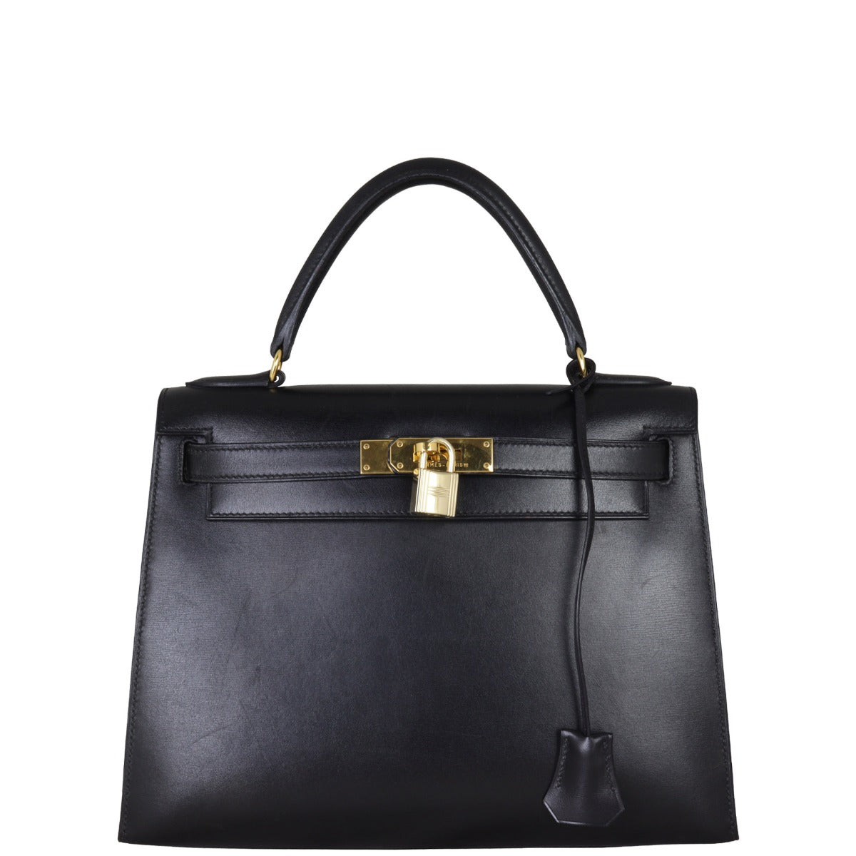 Hermes Kelly Sellier Boxcalf Crossbody Bag