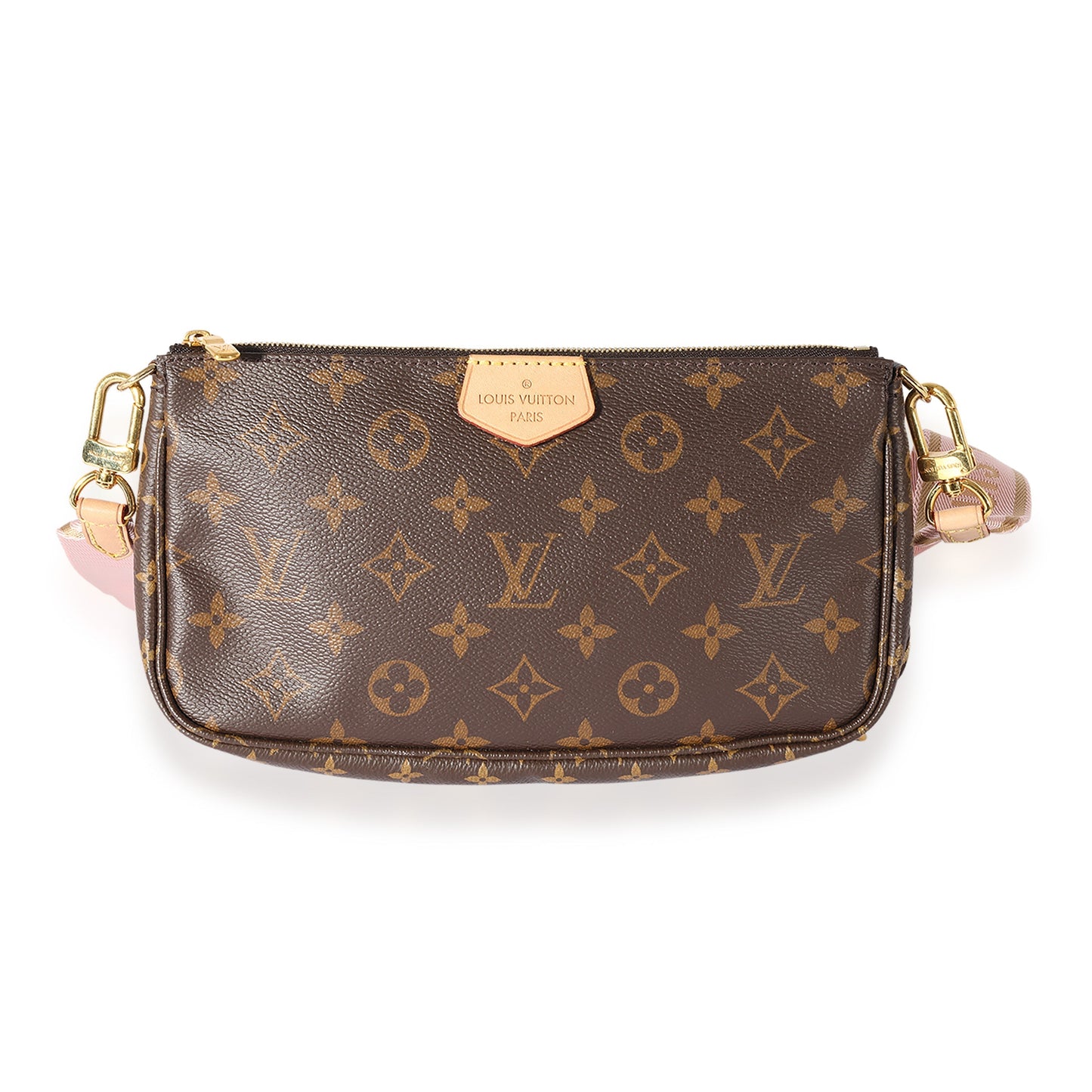 Louis Vuitton & Rose Clair Multi-Pochette Accessoires Monogram Canvas Clutch Bag