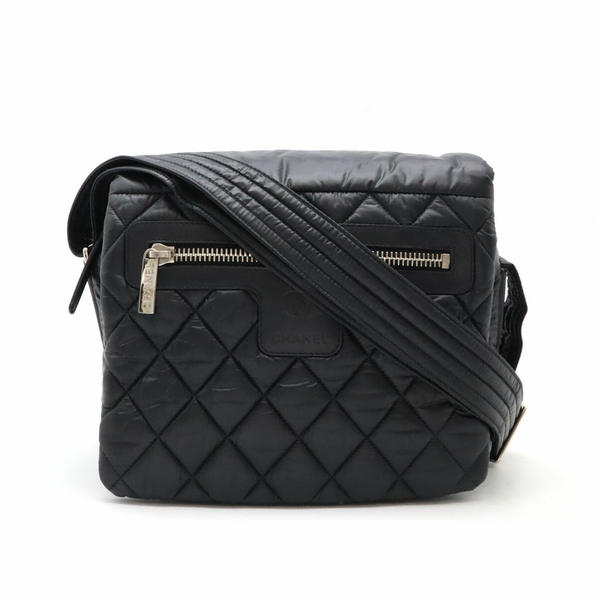 Chanel Nylon Coco Cocoon Matelasse Shoulder Bag