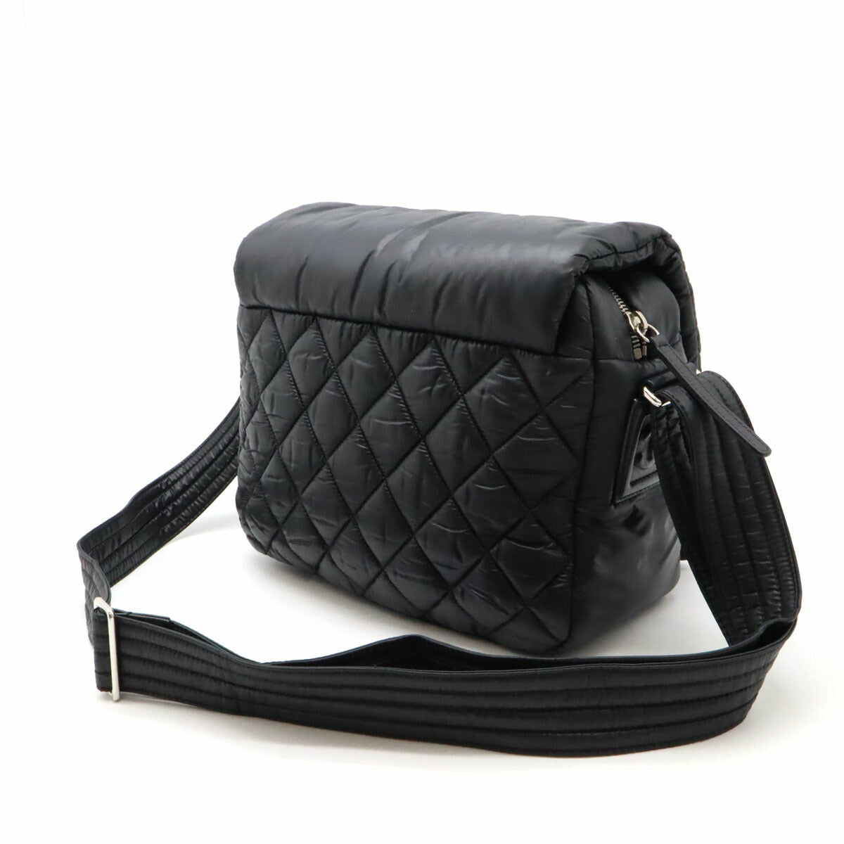 Chanel Nylon Coco Cocoon Matelasse Shoulder Bag