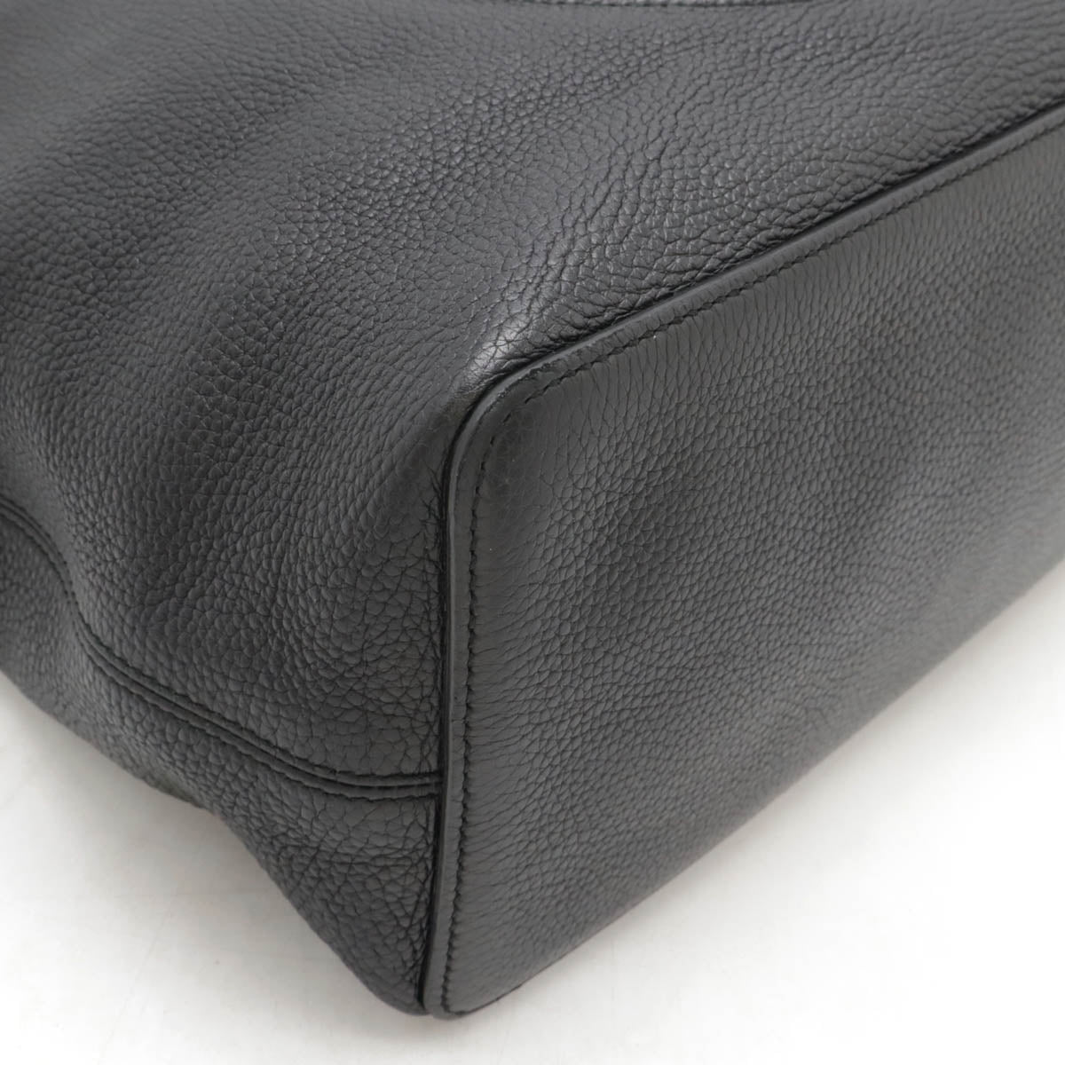 Gucci Soho Interlocking 2Way Handbag Leather Travel Bag