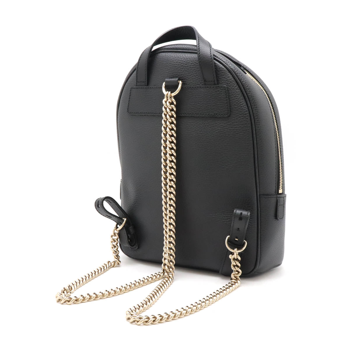 Gucci Soho Backpack Leather Black 1