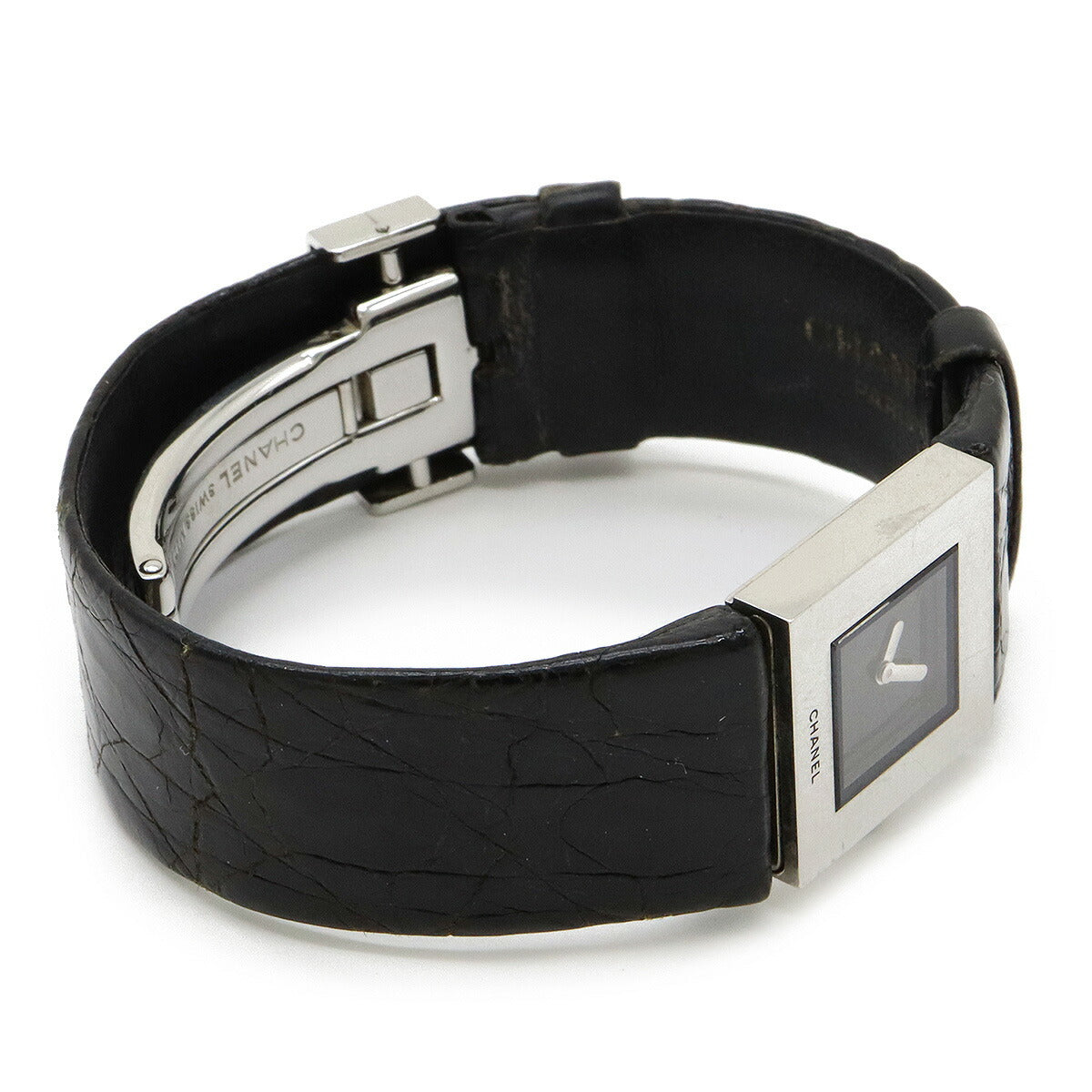 Chanel Black Dial Matelasse Quartz Watch