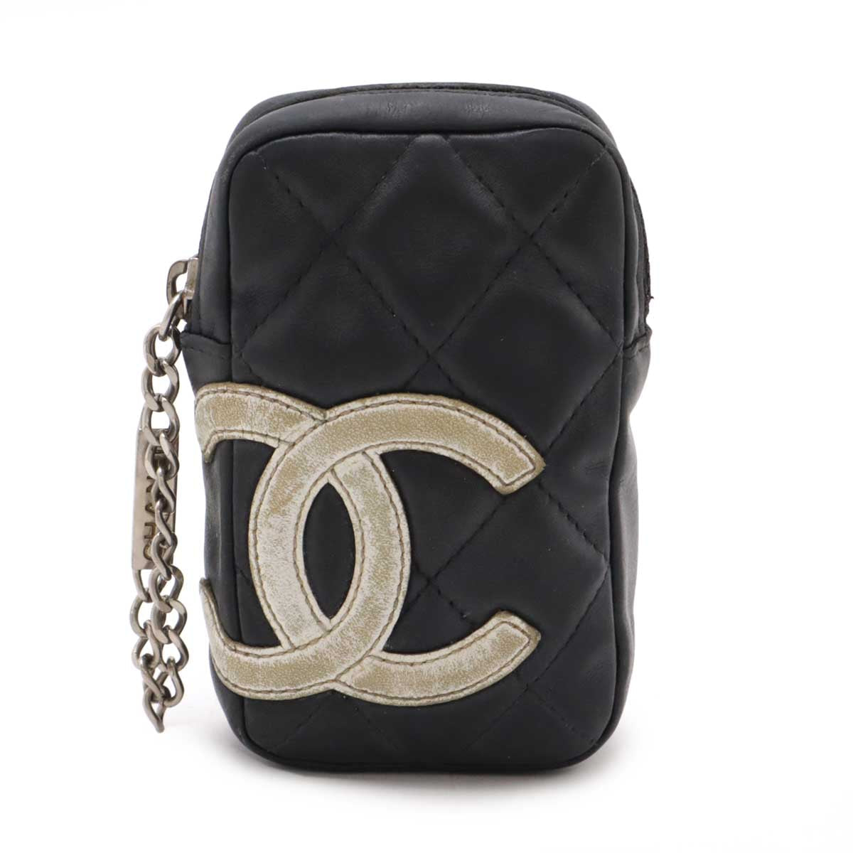 Chanel Cambon Line Leather Cigarette Case Pouch
