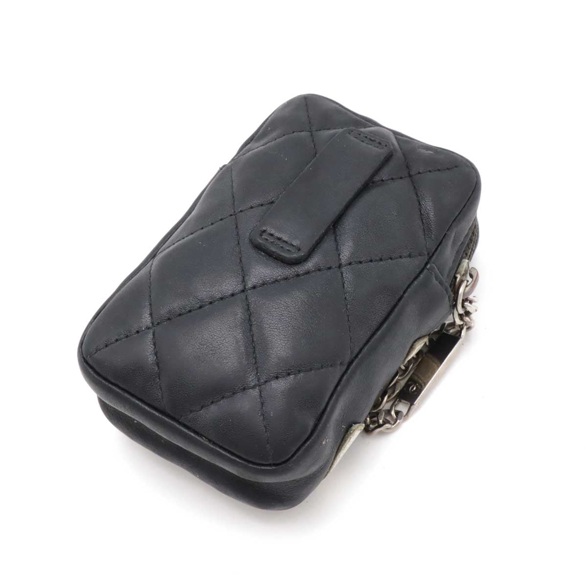 Chanel Cambon Line Leather Cigarette Case Pouch