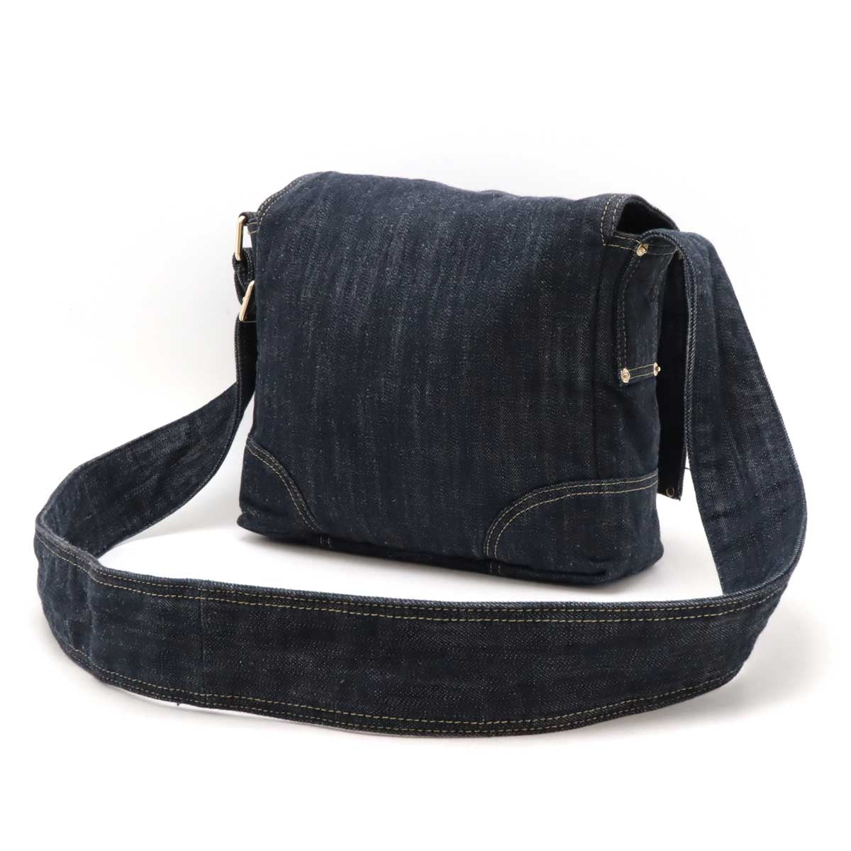 Chanel Sparkling Denim Coco Mark 2way Shoulder Bag