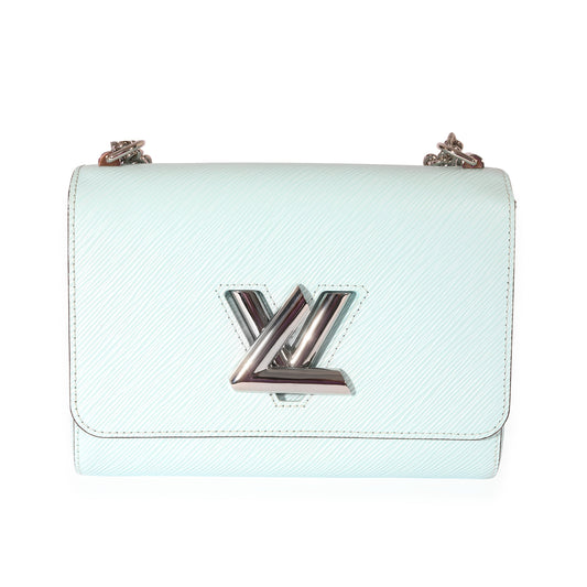 Louis Vuitton Epi Twist MM Leather Blue Handbag