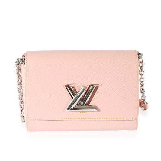 Louis Vuitton Rose Ballerine Epi Twist MM Handbag