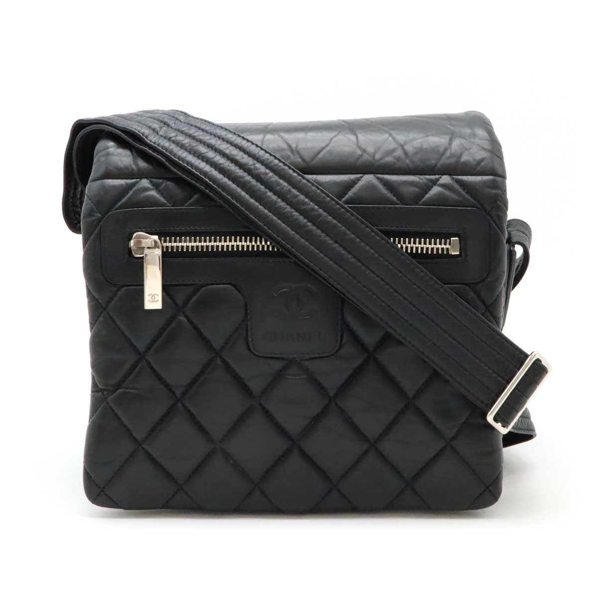 Chanel All Leather Coco Cocoon Matelasse Shoulder Bag