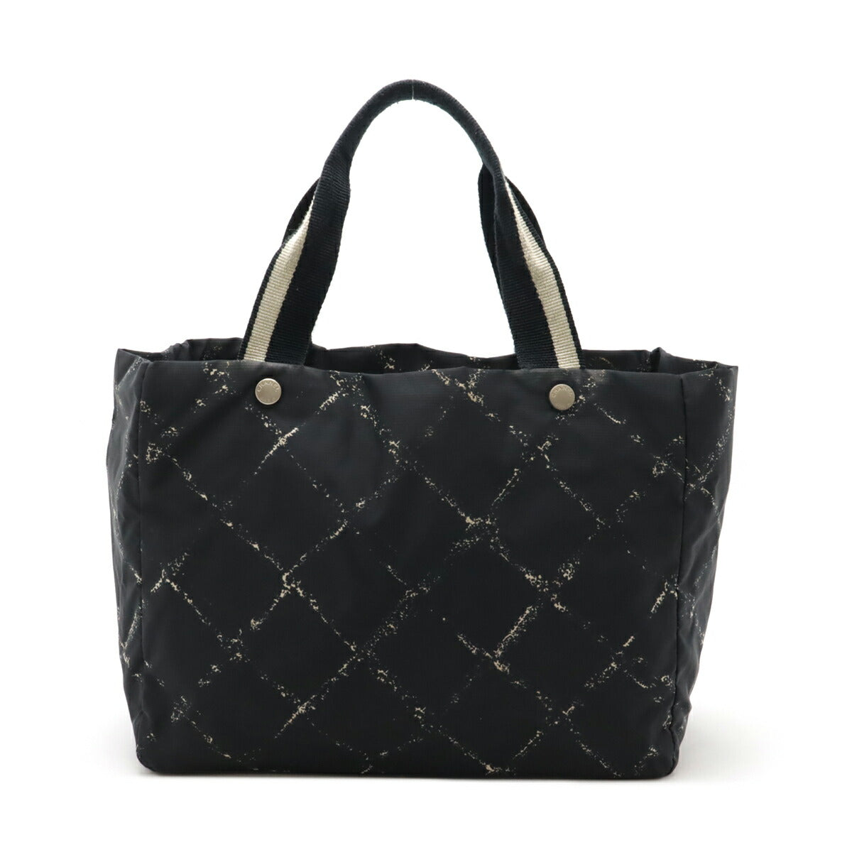 Chanel Nylon Travel Line 2way bag Black/Red